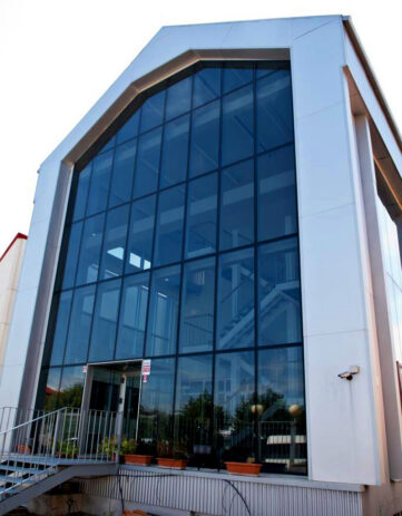 Laboratory facade