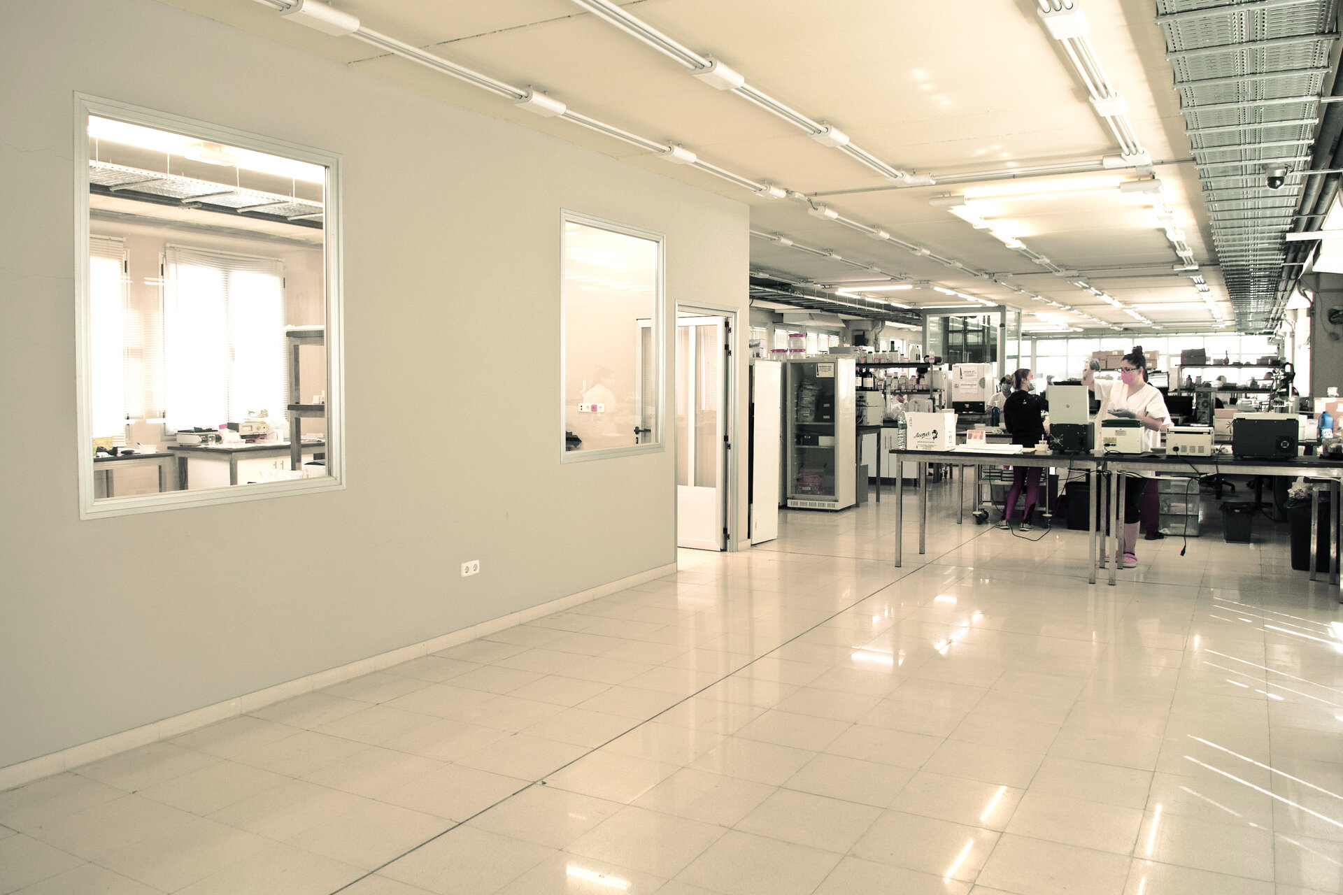 Main laboratory room Lab Barba